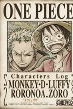 [DVD] ONE PIECE CHARACTERS Log.